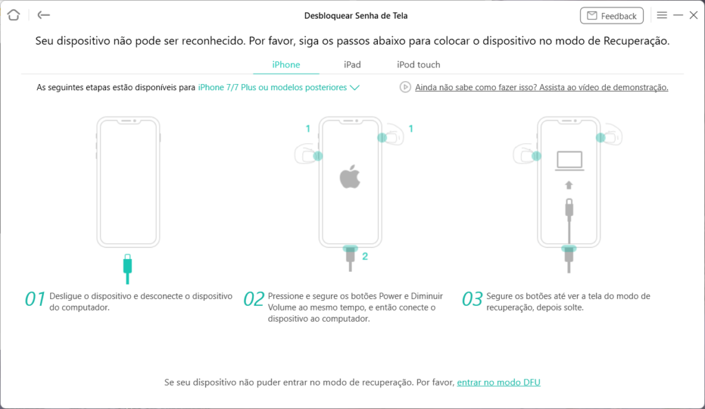 Como desbloquear un ipad sin ordenador