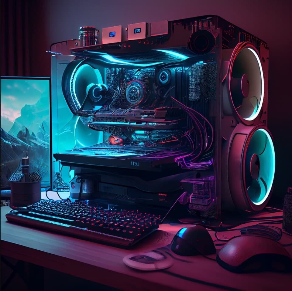 PC e um Mac