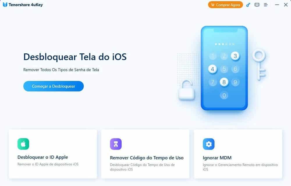 Desbloquear tela Do iOS