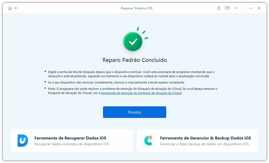 Mantenha O Seu iPhone Conectado Durante Todo O Processo