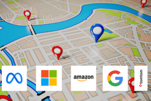 Microsoft, Meta e Amazon se uniram para desafiar o duopólio de Apple e Google no mercado de mapas.