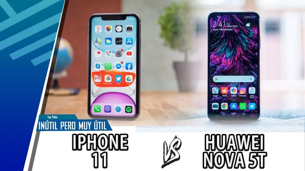 Huawei Nova 5t Vs iPhone 11/Imagem-crédito: youtube-Top Pulso