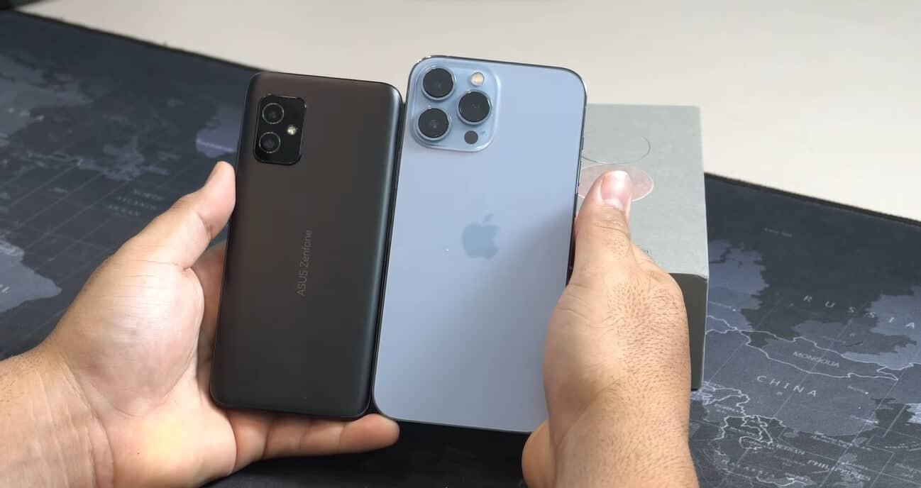 iPhone 13 VS Asus Zenfone 8