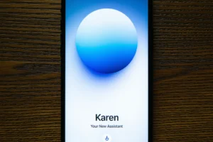 Karen no iPhone: Sua nova assistente!