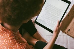 iPad para leitura de livros